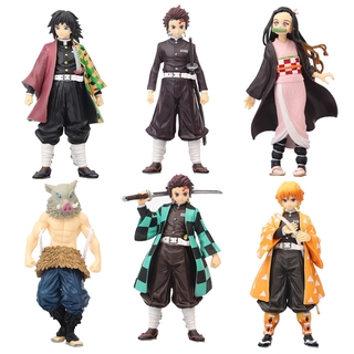 ตุ๊กตาฟิกเกอร์ Demon Slayer Kimetsu No Yaiba Kamado ขนาด 18 ซม .