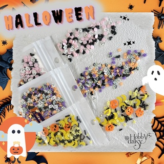 ฟีโม่ฮาโลวีน คละแบบ Halloween Fimo เหมาะสำหรับตกแต่ง DIY