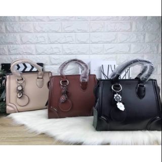 OUTLET PEDRO DOUBLE TOP HANDLE TOTE กระเป๋า