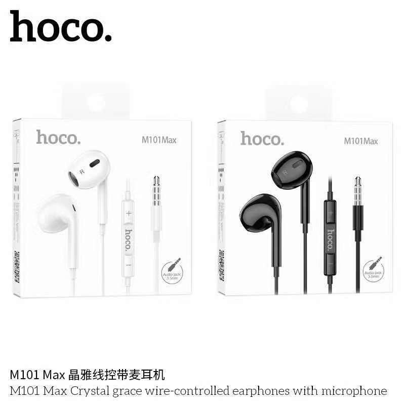 หูฟัง In-Ear HOCO M101 Max 3.5 และ Type-C สำหรับโทรศัพท์มือถือ แท็บเล็ต สมาร์ทโฟน และ Computer / Notebook