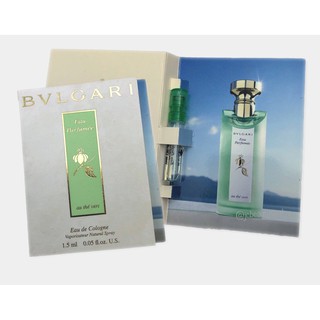 น้ำหอม vial BVLGARI Eau Parfumee Au The vert 1.5ml หัวสเปรย์