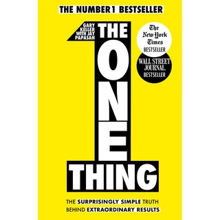 หนังสือภาษาอังกฤษ One Thing : The Surprisingly Simple Truth Behind Extraordinary Results มือหนึ่ง