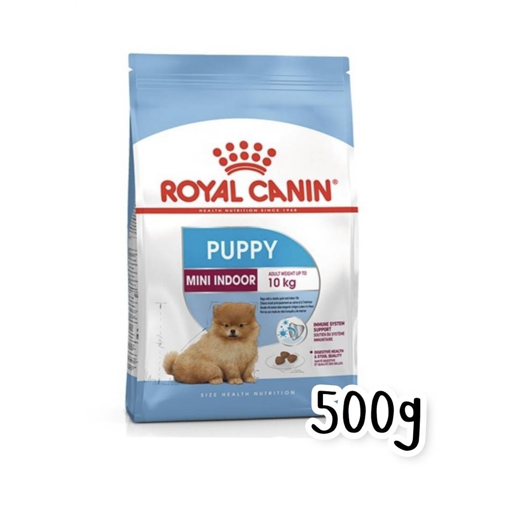 [500กรัม] Royal canin Mini Indoor อาหารสุนัข ขนาดเล็ก เลี้ยงในบ้าน 500 กรัม