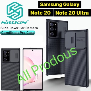 Nillkin Camshield Pro PC TPU แบบสไลด์เลนส์กล้อง สําหรับ Samsung Galaxy Note 20 / Note 20 Ultra