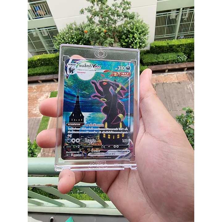 [Pokemon] แบล็กกี VMAX ระดับ SR AA [s6aT] ชุดอีวุยฮีโร การ์ดโปเกม่อน ภาษาไทยPokemon Trading Card Game แถมกรอบแม่เหล็กฟรี