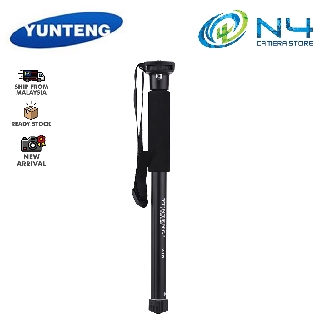 Yunteng YT-218 ขาตั้งกล้องอลูมิเนียม แบบพกพา สกรู 1/4 นิ้ว ปรับความสูงได้ สําหรับกล้อง Sony Canon DSLR สมาร์ทโฟน