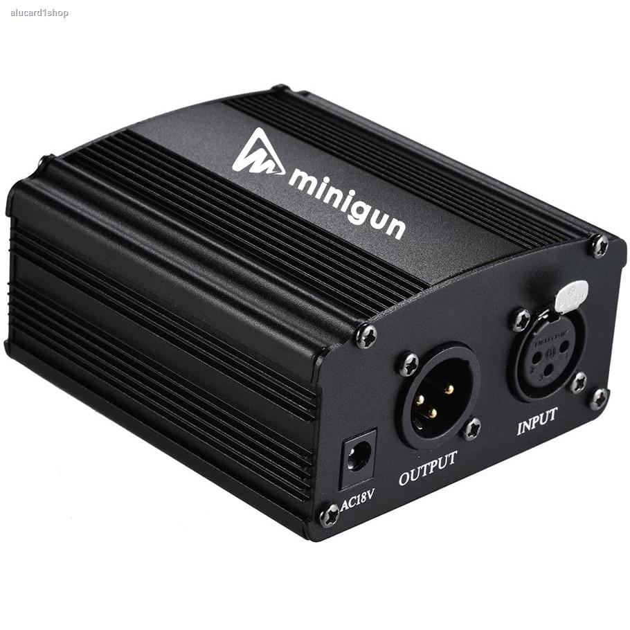 มีสินค้าในสต๊อก จัดส่งจากกรุงเทพMinigunแหล่งจ่ายไฟ 48V Phantom Power