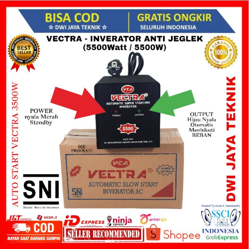 VECTRA - ANTI-JEGLEK INVERATOR (5500Watt / 5500W)