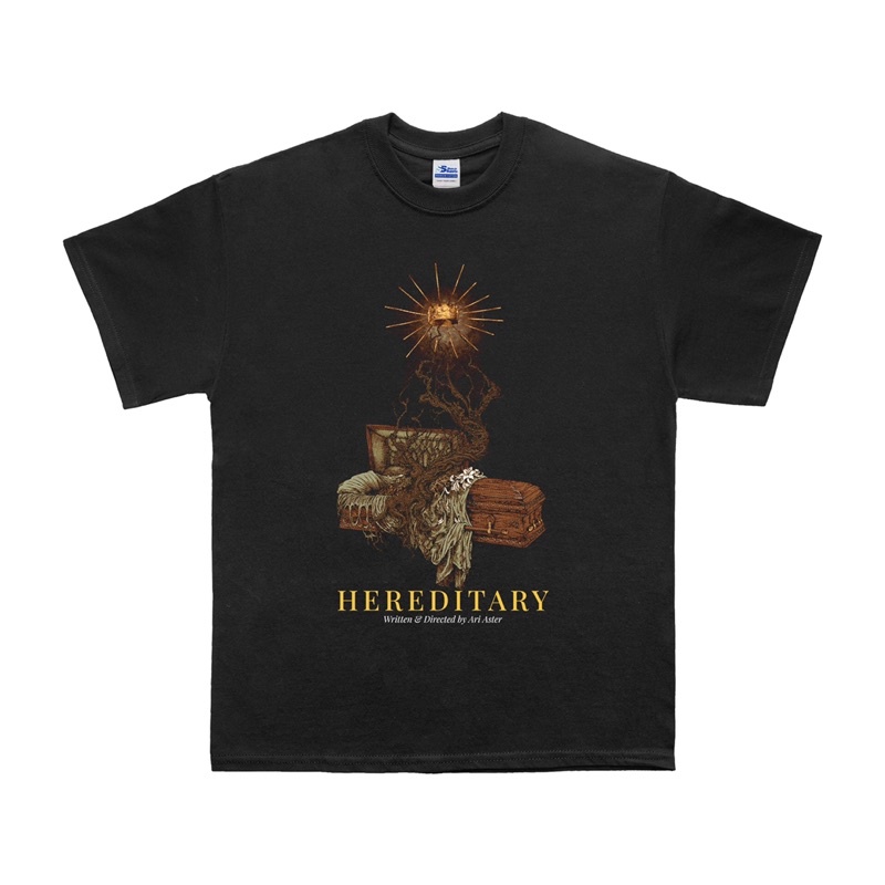 ผ้าฝ้ายแท้Hereditary เสื้อยืด ลาย COFFIN FILM TV-SERIESS-4XL