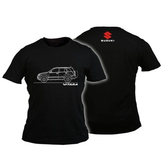 Suzuki Vitara Custom 2 Sides Tops 100% Cotton Sports MenS T-Shirt Christmas Gift