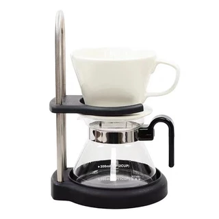 ถ้วยเซรามิค กรองกาแฟ 3รู Coffee Dripper สำหรับอุปกรณ์ดริปกาแฟ ขนาด 2-4 ถ้วย