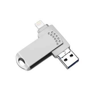 3 In 1 Otg Usb แฟลชไดรฟ์สําหรับโทรศัพท์มือถือ Ios Iphone Android 01