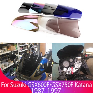 บังลมพลาสติก ABS อุปกรณ์เสริม สําหรับรถจักรยานยนต์ SUZUKI GSX600F GSX750F Katana GSX 600 750 F 600F 750F 1987-1997