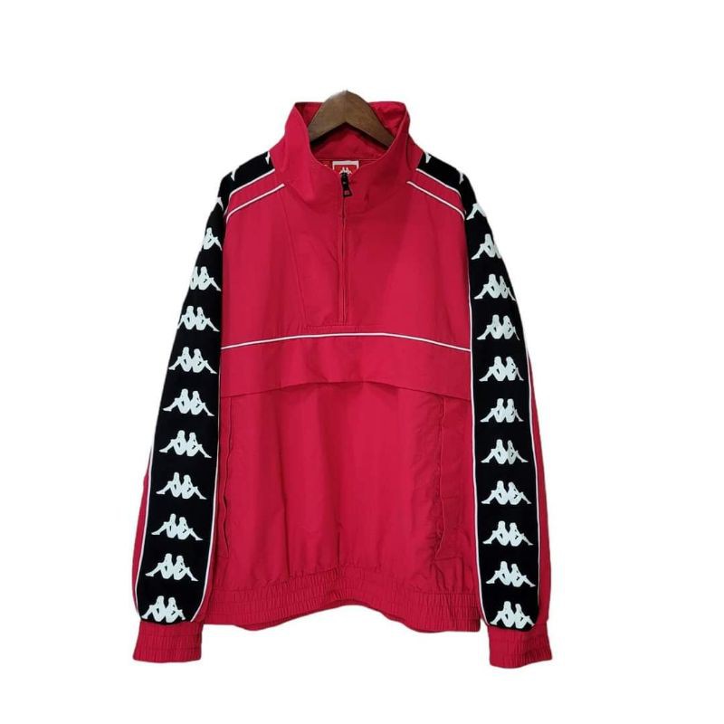 Kappa string logo pullover jacket​ #1