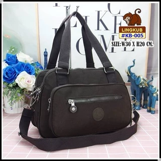 ของแท้ กระเป๋าลิงคับ กระเป๋าสะพายข้างช่องเยอะ Ling kub 12นิ้ว รุ่น KB-005