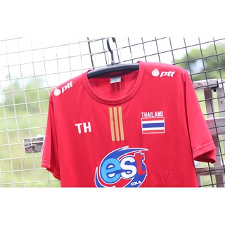 ⚽ เสื้อกีฬา ⚽ ราคา 199฿ เสื้อคอกลมสามแถบEST จัดเลยยยย✔️