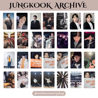 โฟโต้การ์ด Bts - Jungkook Archive | ชุดโฟโต้การ์ด มี 28 ชุด