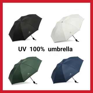 ร่ม ร่มกันแดด ร่มกันฝน ร่มกันแดด UV100% ร่มเล็ก ร่มยูวี UV Umbrella ร่มกันแดดกันฝนแบบพกพา Parasol ร่มแบบพับผ้าหนาอย่างดี