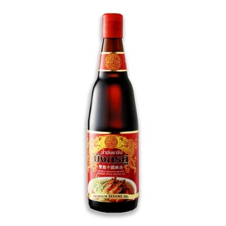 ตรามังกรคู่ น้ำมันงาจีน 630 Ml. Chinese Style Sesame oil ( Double Dragon Brand )