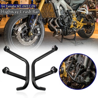 Ultrasupplier Motorcycle Crash Bar Engine Guard Frame Protector for 2015-2020 Yamaha FZ09 MT09