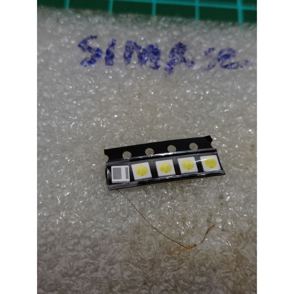 Led smd 3030 สีขาว 6V 1W