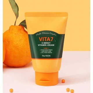 The YEON Vita 7 C-Nergy วิตามินครีมบำรุงผิวกระจ่างใส  100ml