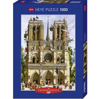 จิ๊กซอว์ 1000 pcs PUZZLE HEYE - VIVA NOTRE DAME (Loup)