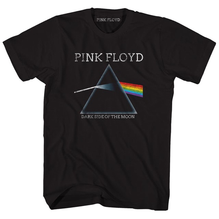 Pink Floyd เสื้อยืดแขนสั้น Pink Floyd rock retro punk top summer all-match men