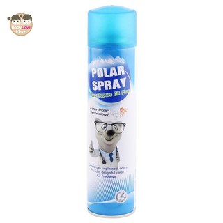 Polar Spray สเปรย์ปรับอากาศกลิ่นยูคาลิปตัสผสม แอคทีฟ โพลาร์ สารสกัดจากธรรมชาติ ขนาด 280 ml.