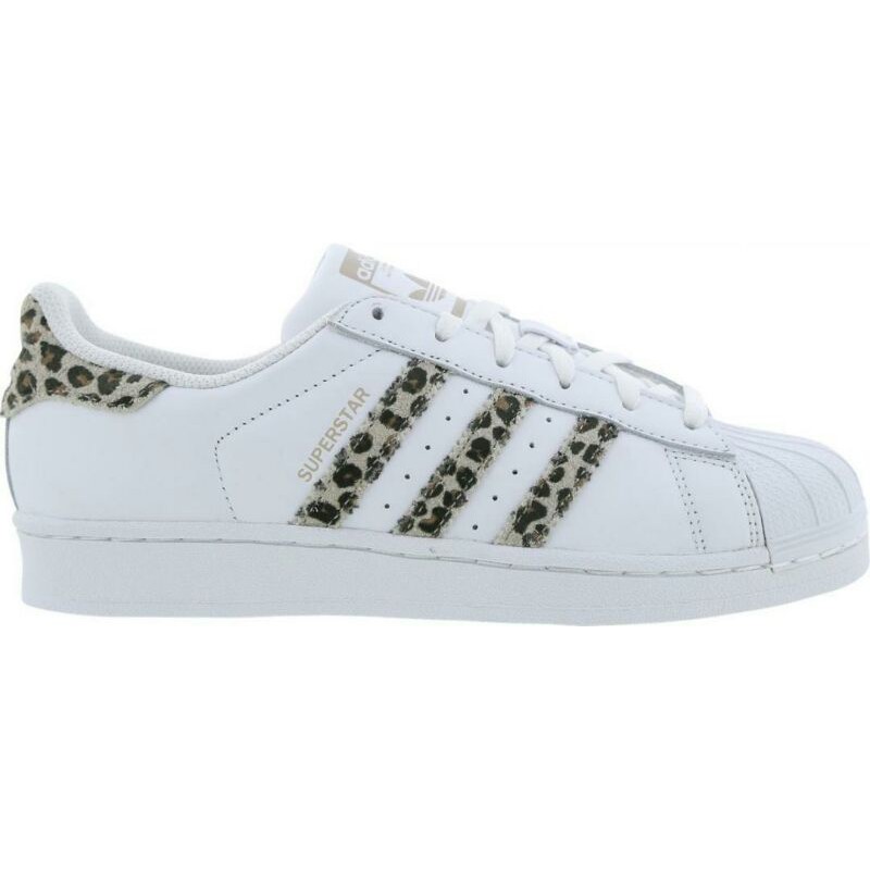 ของแท้💯มือสอง ลายหายาก รุ่น adidas Superstar Leopard - Women Shoes