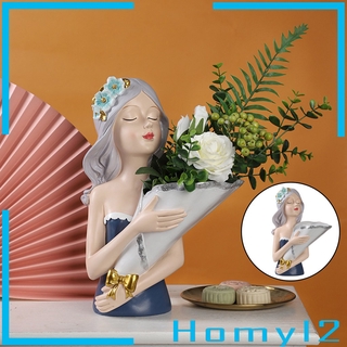 ( Homyl2 ) แจกันดอกไม้เรซิ่นสําหรับตกแต่งบ้าน