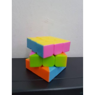 ลูกบิด รูบิคผึกสมอง ทรงลูกบาศก์ 3x3x3 ฝึกสมอง เพิ่มไอคิว ความจำ ลื่น ทน MAGIC CUBE 3X3X3 NO.335