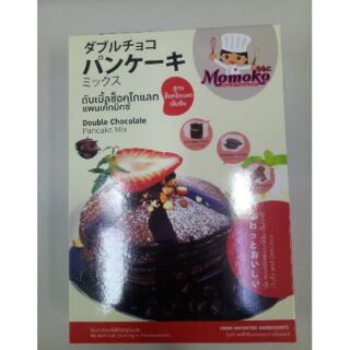 Momoko Double Chocolate Pancake Mix แป้งทำแพนเค้ก 300กรัม