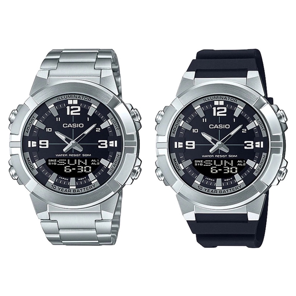 นาฬิกาข้อมือ Casio รุ่น AMW-870D-1A,AMW-870-1,AMW-870
