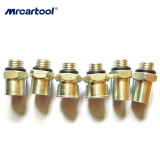 MRCARTOOL 6 ชิ้นรถจักรยานยนต์หัวฉีดน้ำมันเชื้อเพลิงหัวฉีด Connector Tester อุปกรณ์เสริม Honda รถทดสอบหัวฉีดรถการใช้หัวฉีดทำความสะอาดและเครื่องทดสอบ Autocycle อุปกรณ์เสริม AUTOOL CT150