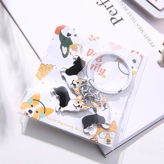 คอร์กี้ corgi พวงกุญแจ หมา keychain dog