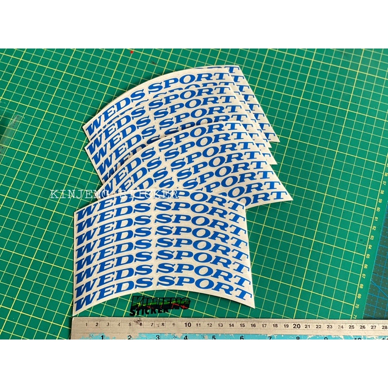 สติ๊กเกอร์ WEDS SPORT RIM TC05