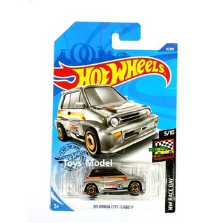 โมเดลรถ Hotwheels รุ่น 85 Honda City Turbo II เทา