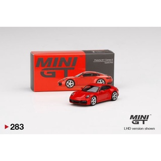 MiniGT No. 283 Porsche 911 (992) Carrera S Guards Red