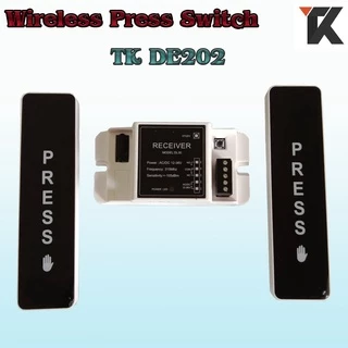 TK DE202 ทัชสวิตซ์กดไร้สาย ทัชสวิตซ์ประตูออโต้ ปุ่มกดไร้สาย (Wireless touch switch)