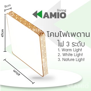 โคมไฟติดเพดาน DS04 โคมไฟพนัง led  ตกแต่งบ้าน ไฟทรงเหลี่ยม ในบ้าน ของขวัญ ไฟตกแต่ง