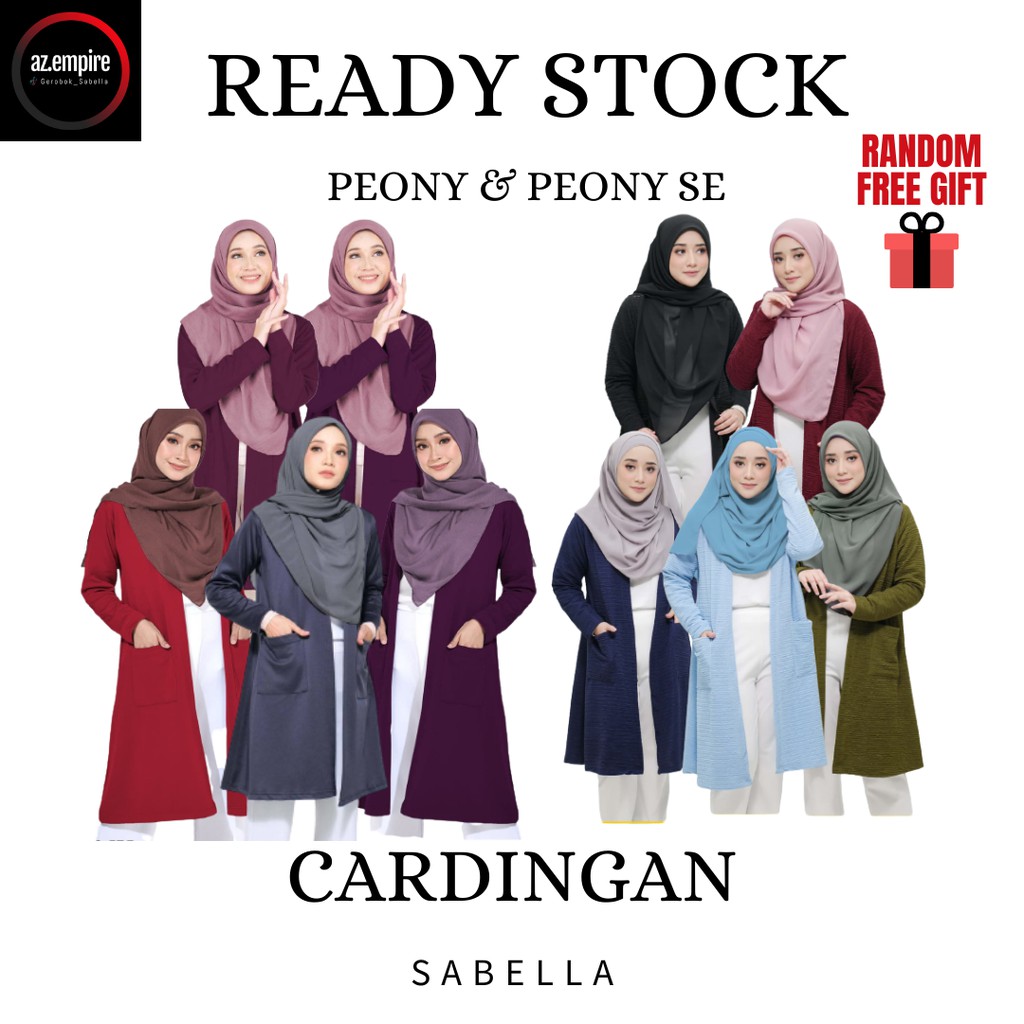 Cardingan PEONY & PEONY SEPECIAL EDITION SABELLA, CARDINGAN IRONLESS