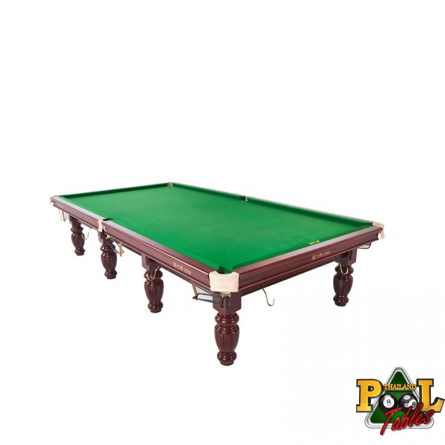 Star (XingPai) โต๊ะสตาร์ โต๊ะสนุกเกอร์ สีน้ำตาล รุ่น 107-12S Star Snooker Table Brown 12ft