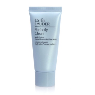 แท้💯% Estee Lauder Perfectly Clean Multi-Action Foam Cleanser / Purifying Mask 30ml