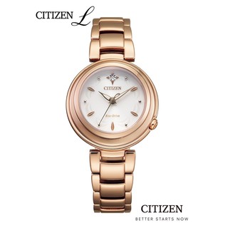 CITIZEN L Eco-Drive EM0583-84A Lady Watch ( นาฬิกาผู้หญิงพลังงานแสง )