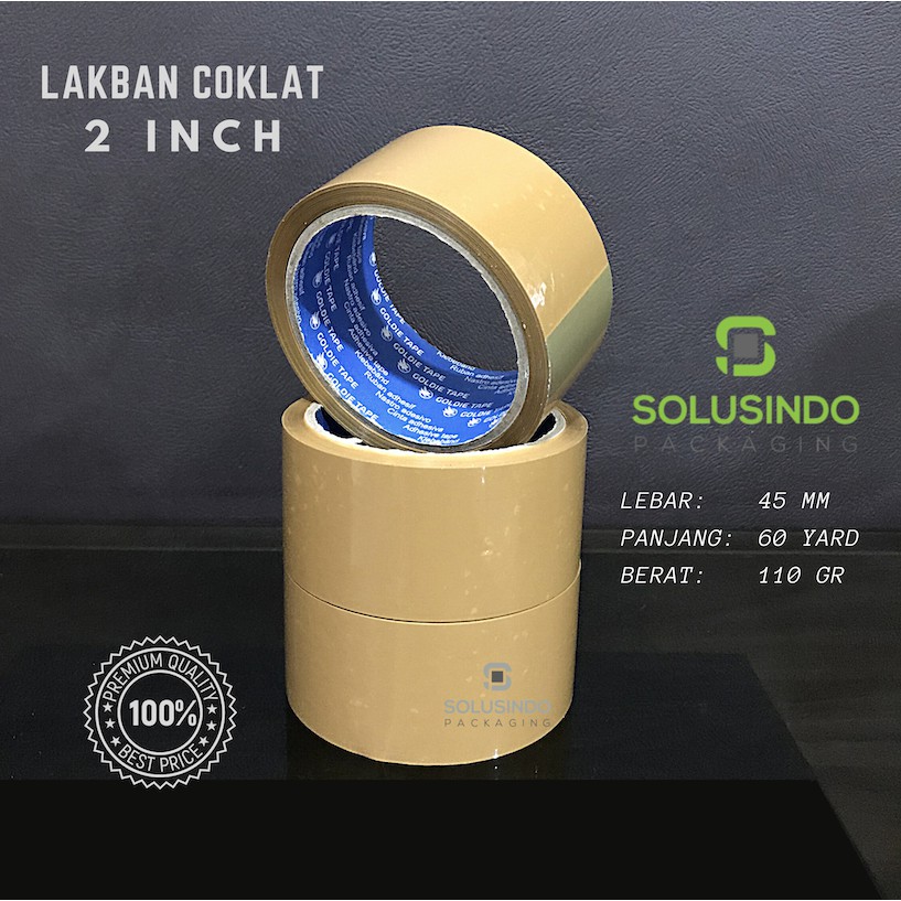 เทปท่อสีน้ําตาล - 45 MM x 60 หลา