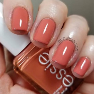 พร้อมส่ง Essie Claim to flame  สีส้มพีชมีอันเดอร์โทนชมพู A briiliant terra cotta nude polish with rose undertonesแท้ 💯%