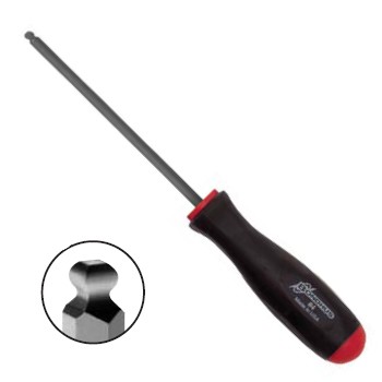 ไขควงหัวสี่เหลี่ยม หัวบอล SQ0  BONDHUS 11600  Square Ball End Screwdriver  บอนด์ฮัส