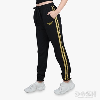 DOSH WOMENS JUMPER PANTS  WONDER WOMAN กางเกงขายาวขาจั้มEWWL1000-BL