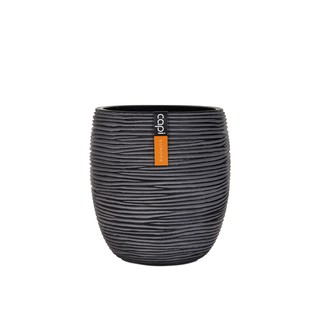 BOFZ 233 Vase Elegant High Rib (Size W 18 x H 21 cm) - กระถางต้นไม้ Modern แบรนด์ Capi Europe